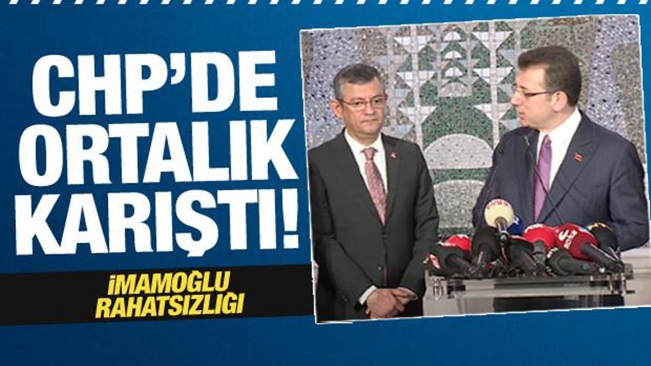 CHP'de İstanbul ve İzmir kavgası! İmamoğlu ortalığı karıştırdı