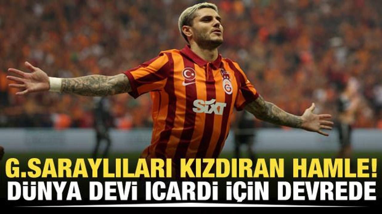 Galatasaraylıları kızdıracak hamle! Dünya devi Mauro Icardi için devrede