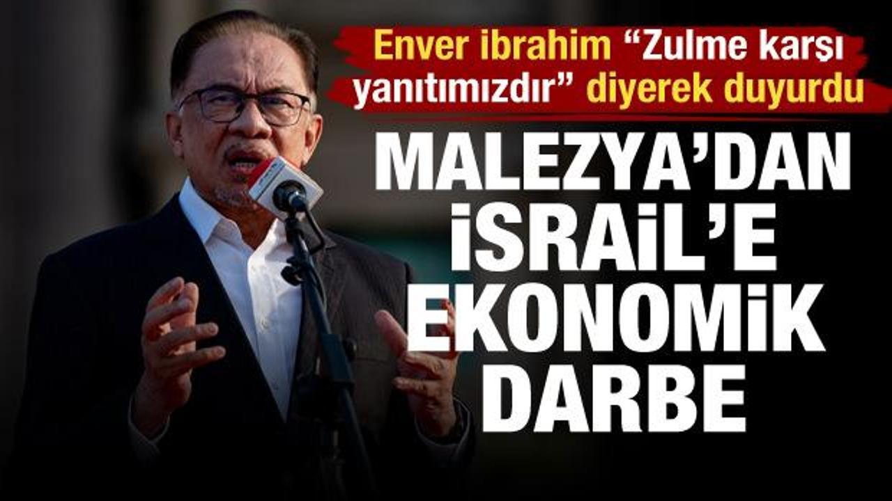 Malezya İsrail'e limanlarını kapattı