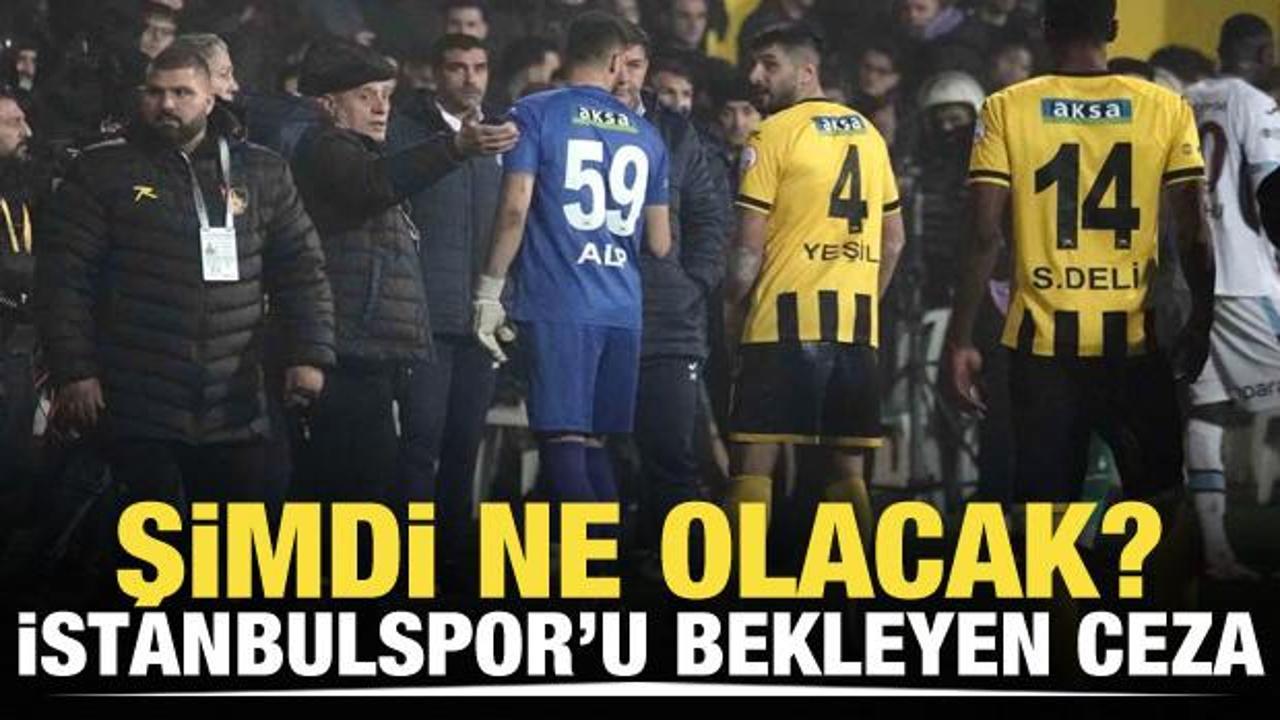 Şimdi ne olacak? İstanbulspor'u bekleyen ceza!