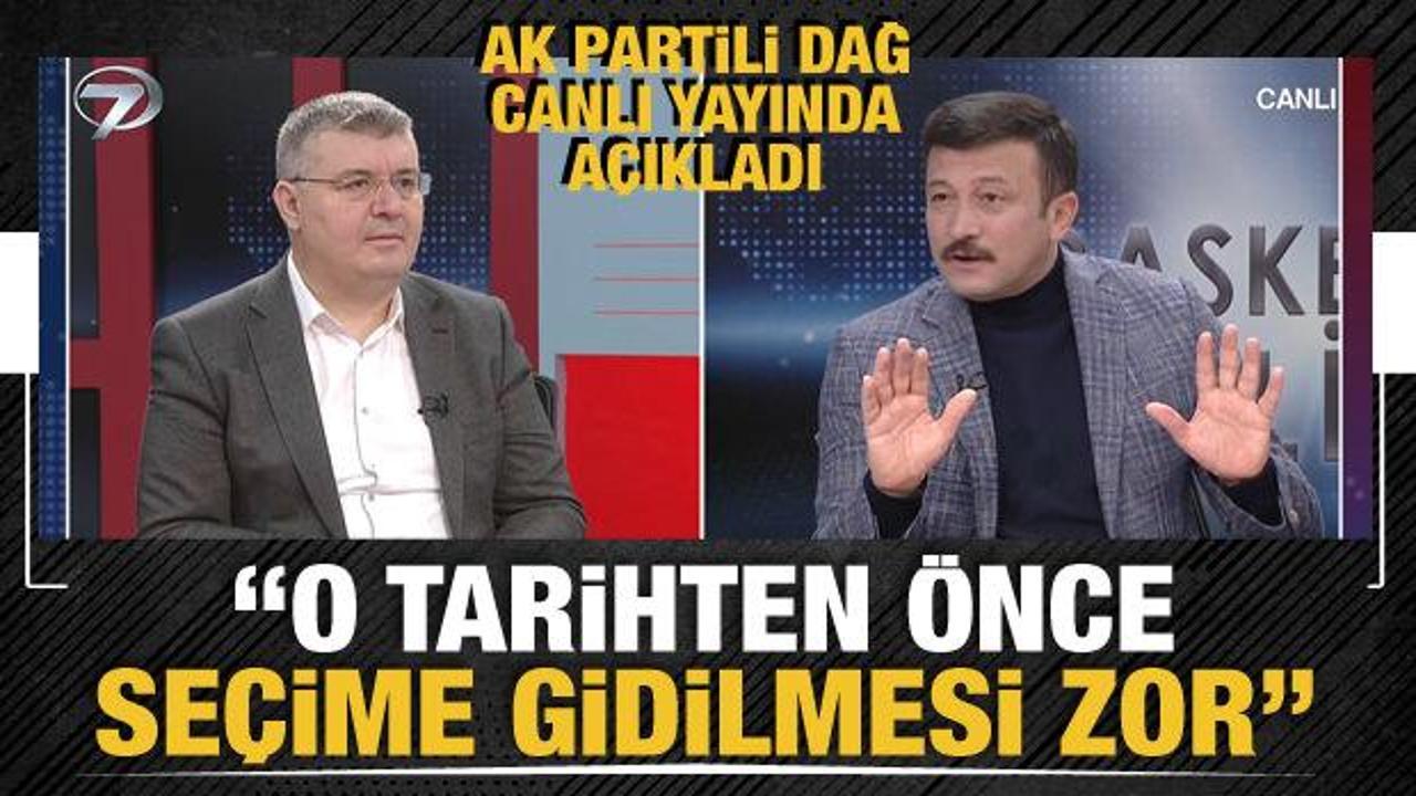 AK Parti Genel Başkan Yardımcısı Dağ: 6 Nisan'dan &ouml;nce se&ccedil;ime gidilmesi zor g&ouml;r&uuml;n&uuml;yor