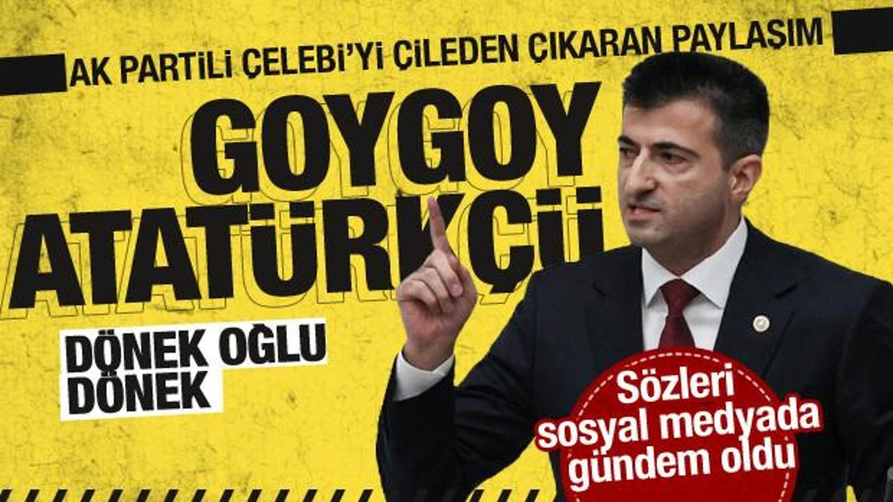 AK Partili Mehmet Ali &Ccedil;elebi: Goygoy Atat&uuml;rk&ccedil;&uuml;leri piyasaya &ccedil;ıkmış