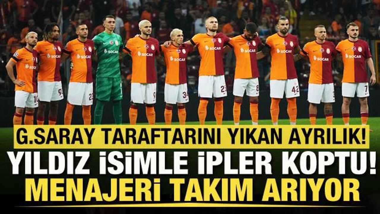 Galatasaray'da beklenmeyen gelişme! Yıldız isimle ipler koptu! Devre arasında ayrılıyor