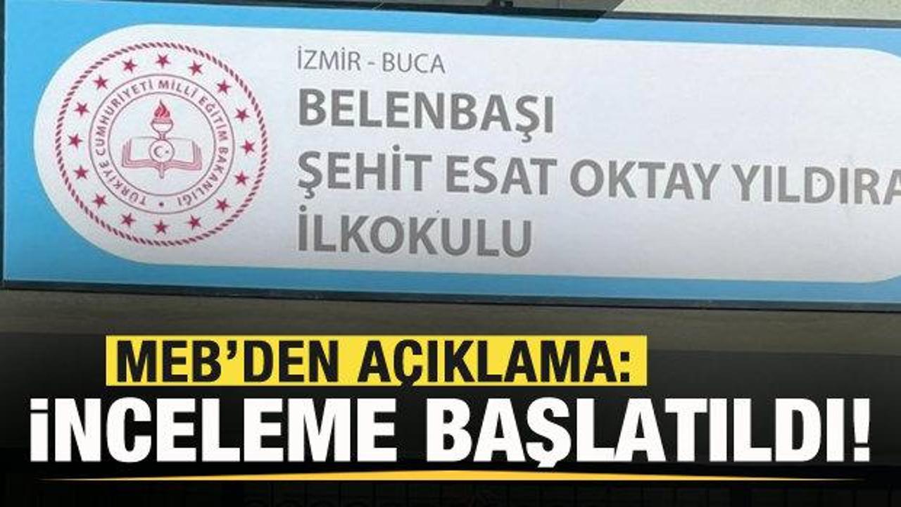 MEB'den 'Esat Oktay Yıldıran' a&ccedil;ıklaması!