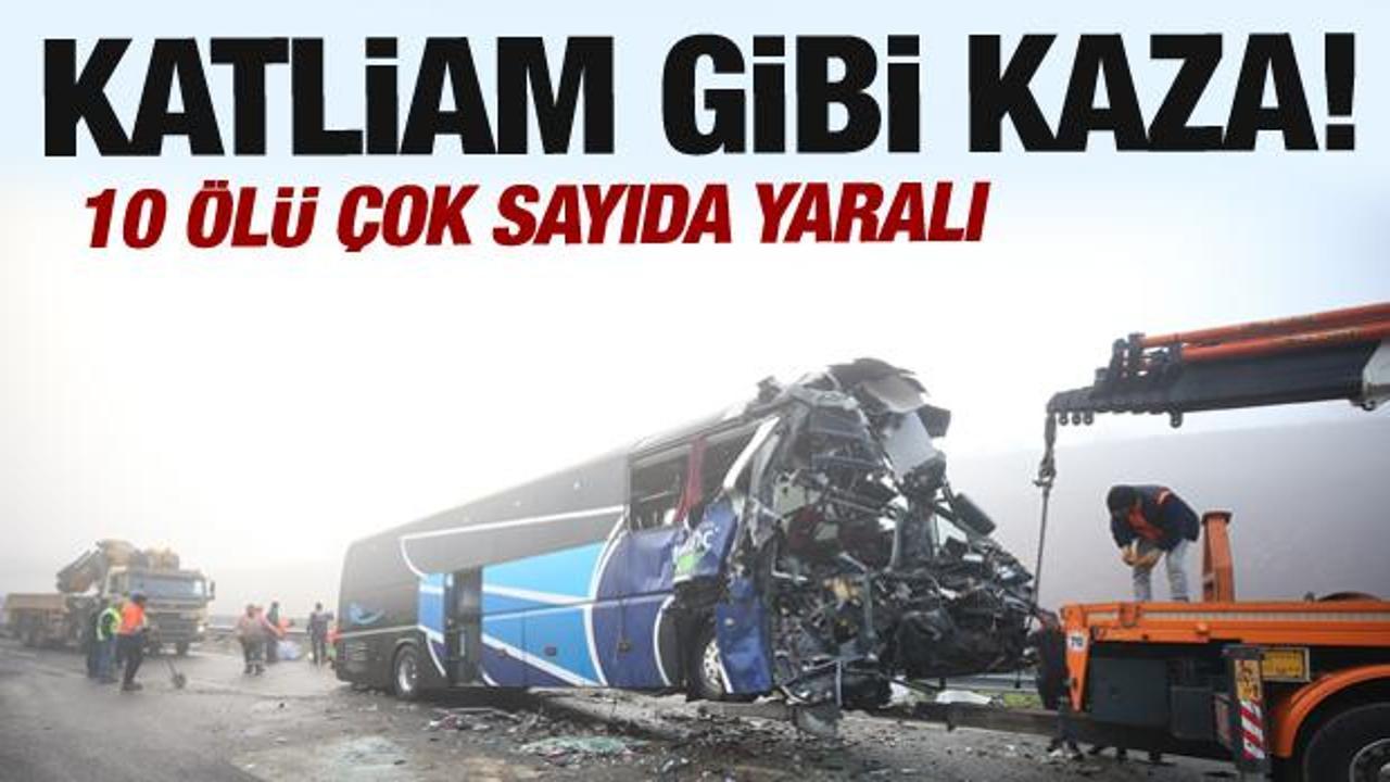 Son dakika haberi: Kuzey Marmara'da büyük kaza: Çok sayıda ölü ve yaralı