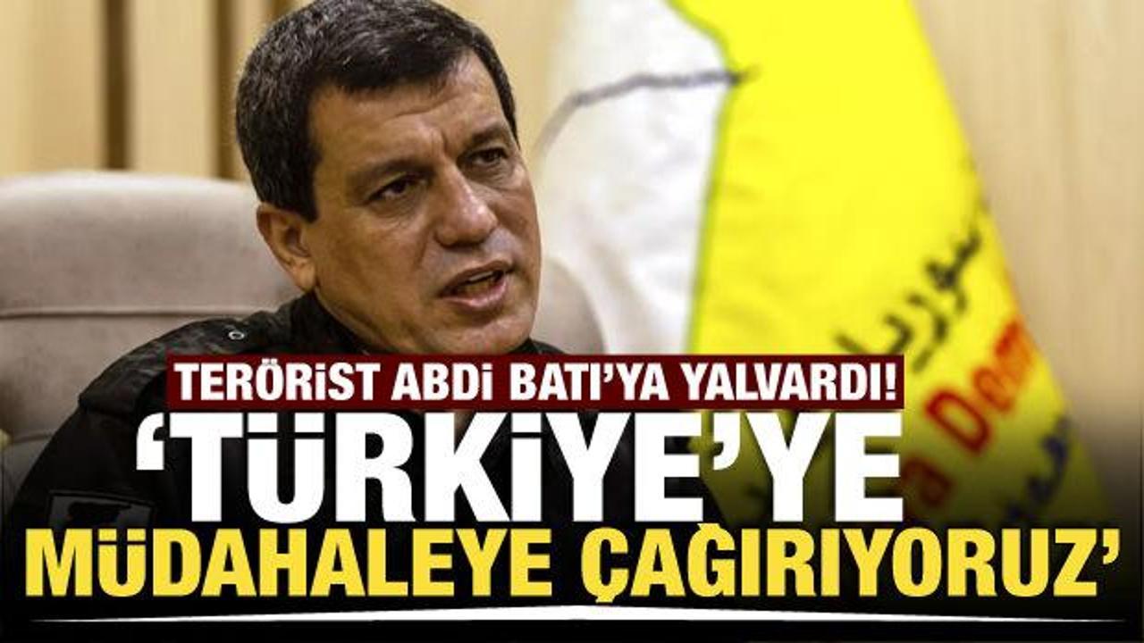 Terörist Abdi'den uluslararası topluma skandal çağrı! 'Türkiye'ye müdahaleye çağırıyoruz'