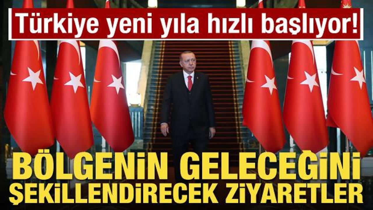 T&uuml;rkiye yeni yıla hızlı başlıyor! B&ouml;lgenin geleceğini şekillendirecek ziyaretler