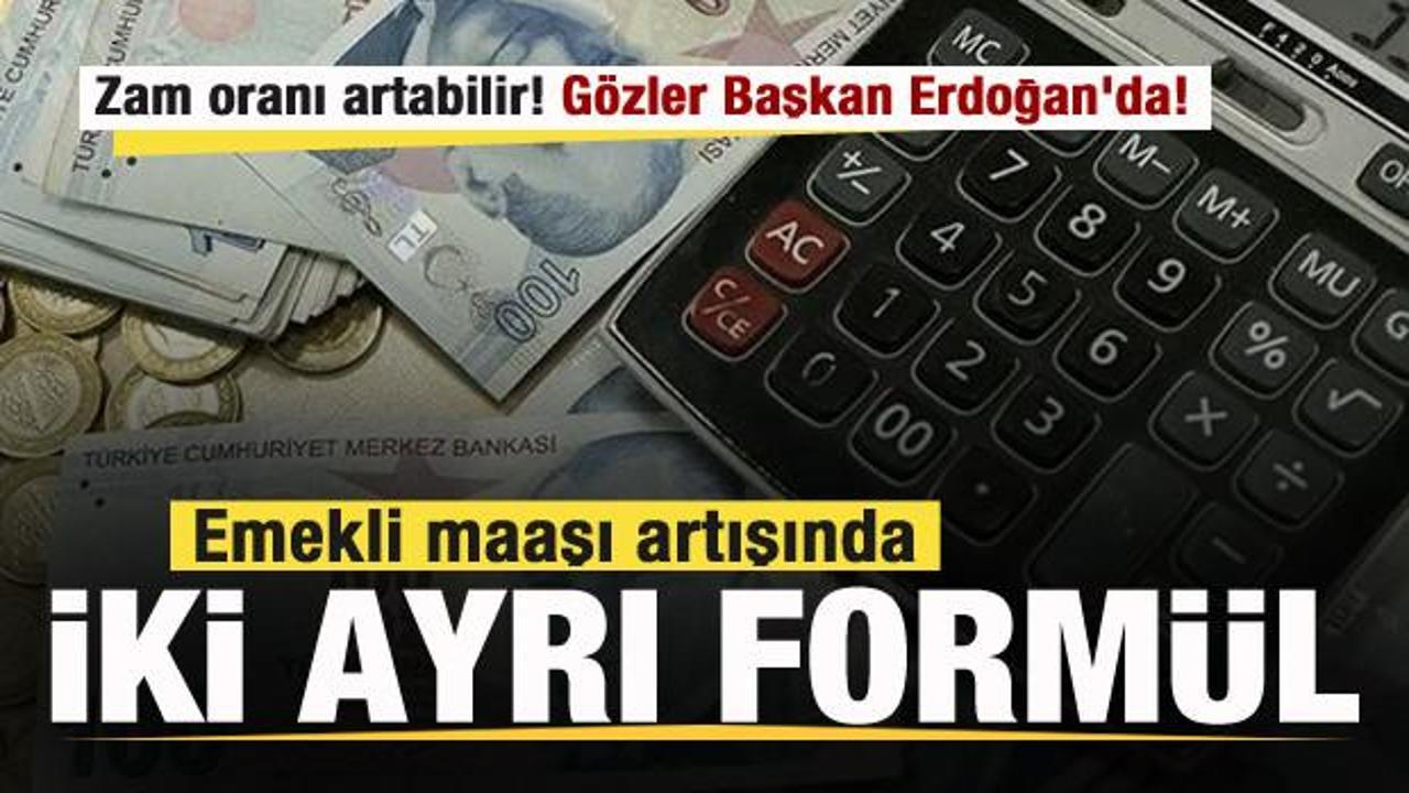 Emekli maaşı artışında iki ayrı formül! Zam oranı artabilir! Gözler Başkan Erdoğan'da!