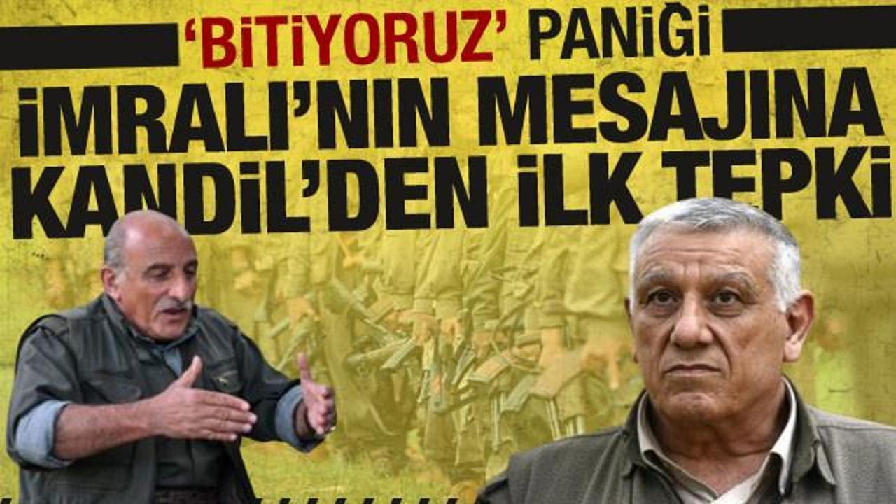 Kandil'de 'bitiyoruz' paniği! Barışçıl sürece bölücü sabotaj