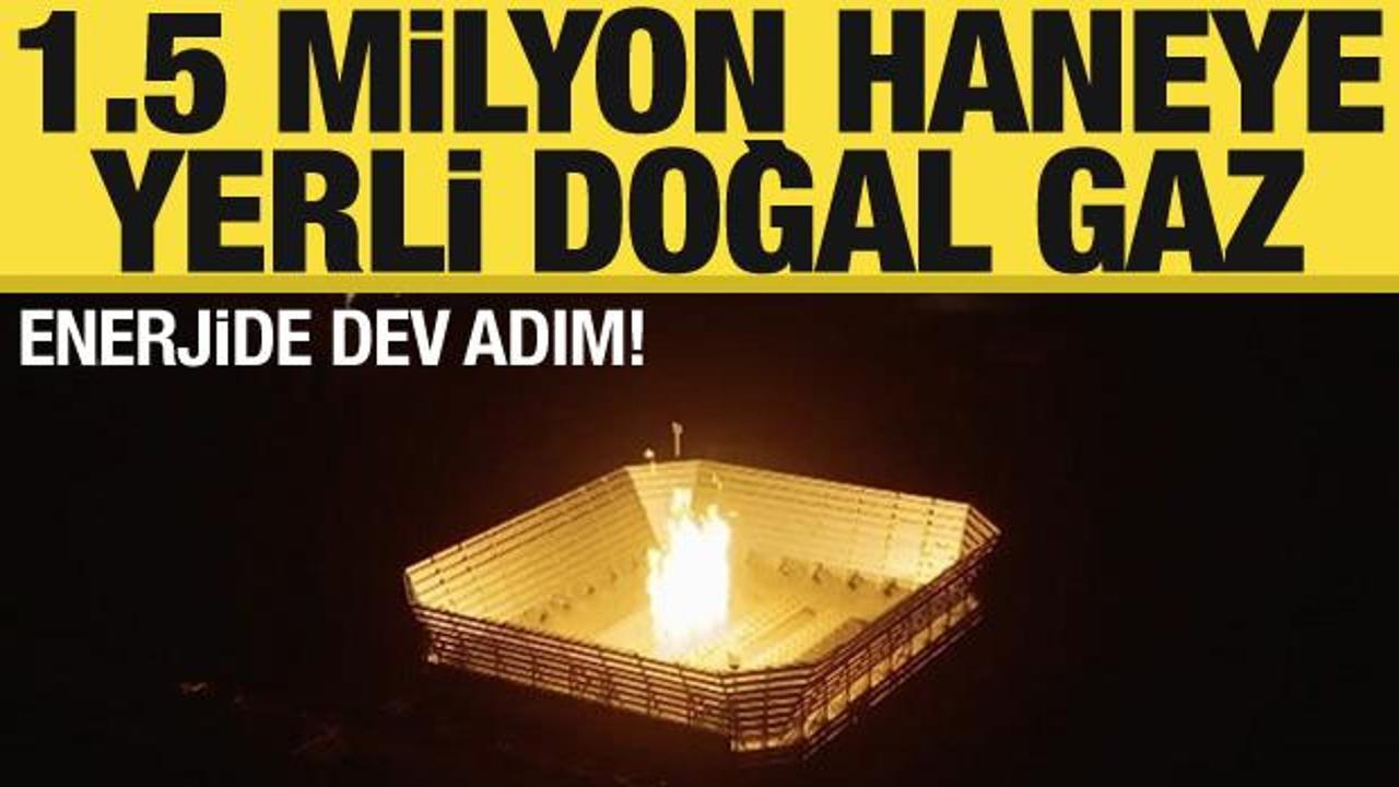 Sakarya Gaz Sahası'yla 1,5 milyon hanenin doğal gaz ihtiyacı karşılandı