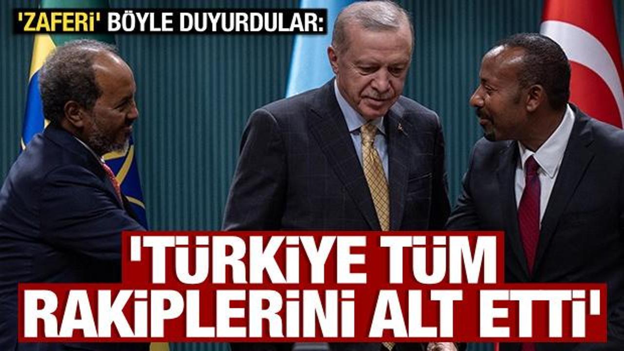 'Zaferi' böyle duyurdular: 'Türkiye tüm rakiplerini alt etti'