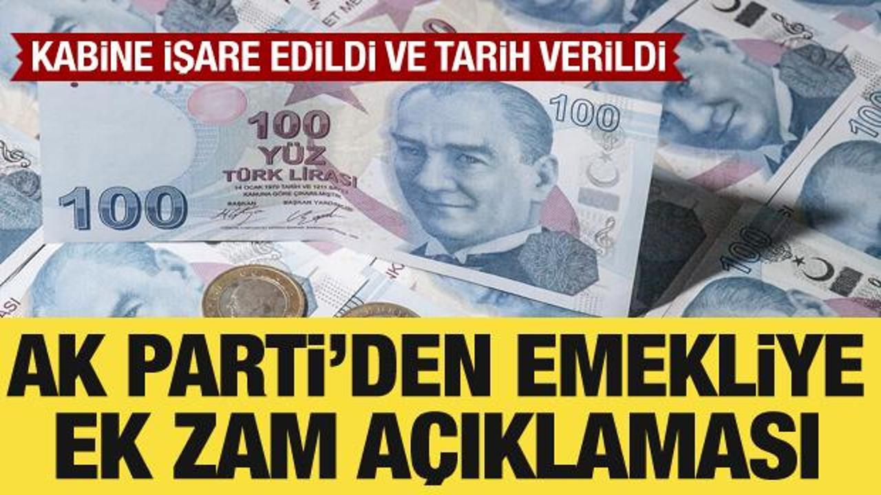 AK Parti'den emekliye ek zam a&ccedil;ıklaması