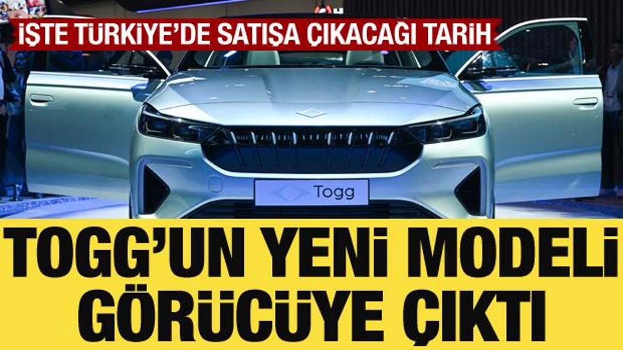 Togg'un T10F fastback modeli g&ouml;r&uuml;c&uuml;ye &ccedil;ıktı