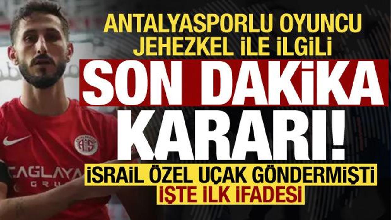 Sınır dışı kararı alınan Antalyasporlu Sagiv Jehezkel Türkiye'den ayrıldı