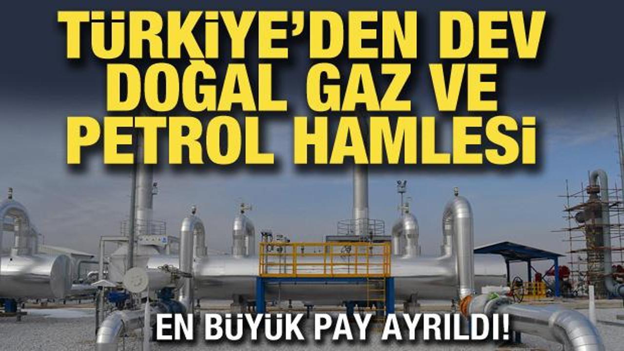 Doğal gaz ve petrol üretimi için 100 milyar liralık yatırım yapılacak