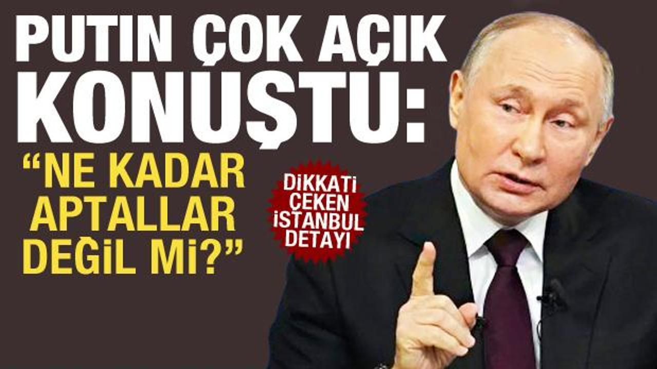 Putin: Ukrayna'yla İstanbul'da her konuda anlaşmıştık; Batı'nın oyununa geldiler