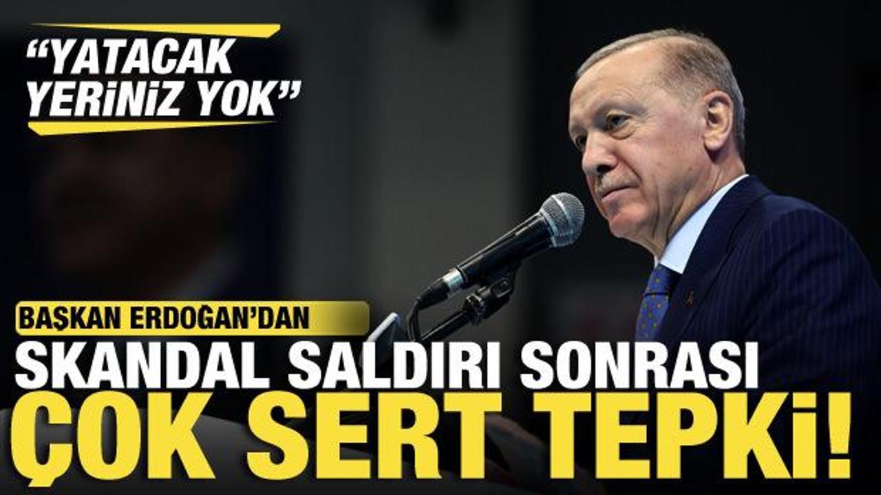 Skandal olay sonrası Erdoğan'dan tepki: Utanın, bunun izahı yok, gidecek yeriniz yok!