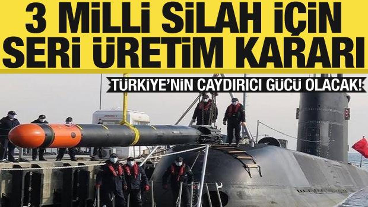 Türkiye'nin 'Caydırıcı Gücü' seri üretime başlıyor