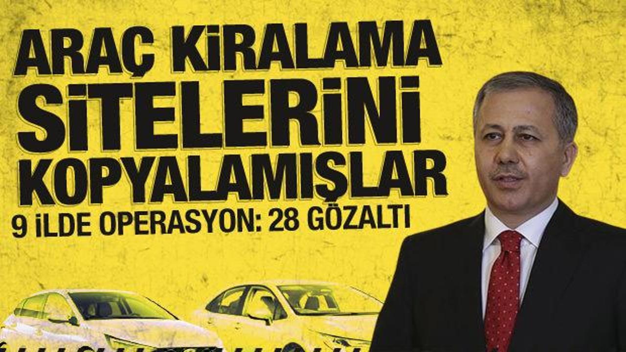 9 ilde operasyon: 28 kişi gözaltında