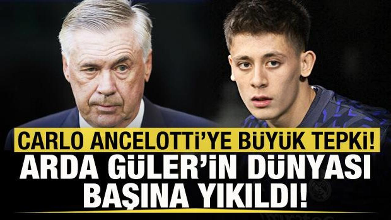 Arda G&uuml;ler'in d&uuml;nyası başına yıkıldı! Ancelotti s&ouml;z vermişti ama...
