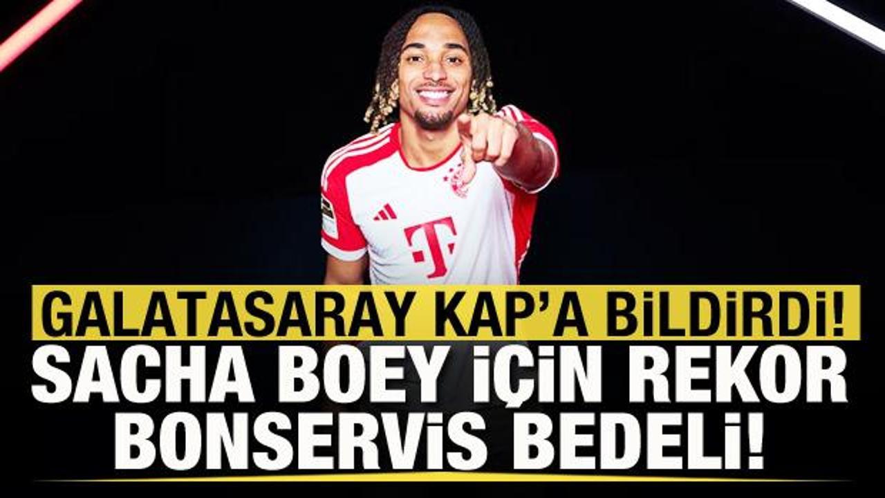 Galatasaray, Sacha Boey'i KAP'a bildirdi! Rekor bonservis bedeli