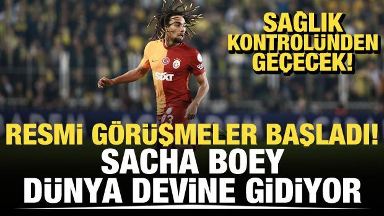 Resmi görüşmeler başladı! Sacha Boey dünya devine gidiyor