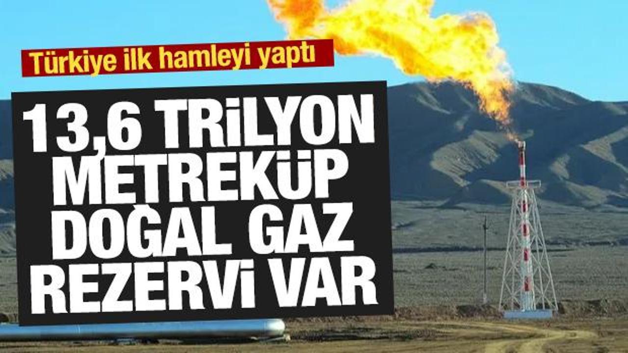 13,6 trilyon metreküp doğal gaz rezervi var! Türkiye ilk hamleyi yaptı