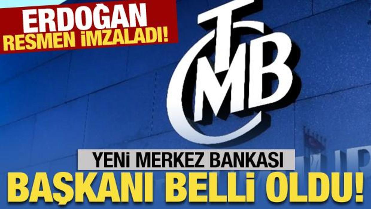 Erdoğan imzaladı! Yeni Merkez Bankası Başkanı Fatih Karahan oldu