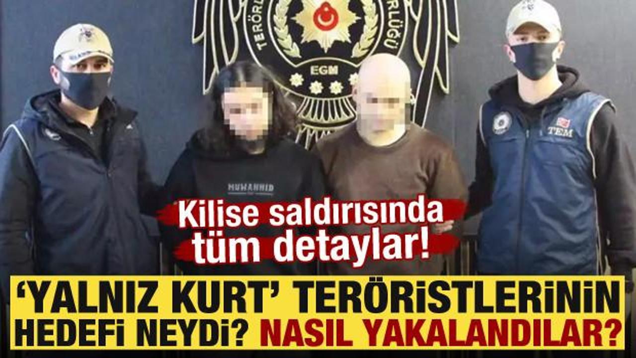 Kilise saldırısında t&uuml;m detaylar! 'Yalnız Kurt' ter&ouml;ristlerinin hedefi neydi? 