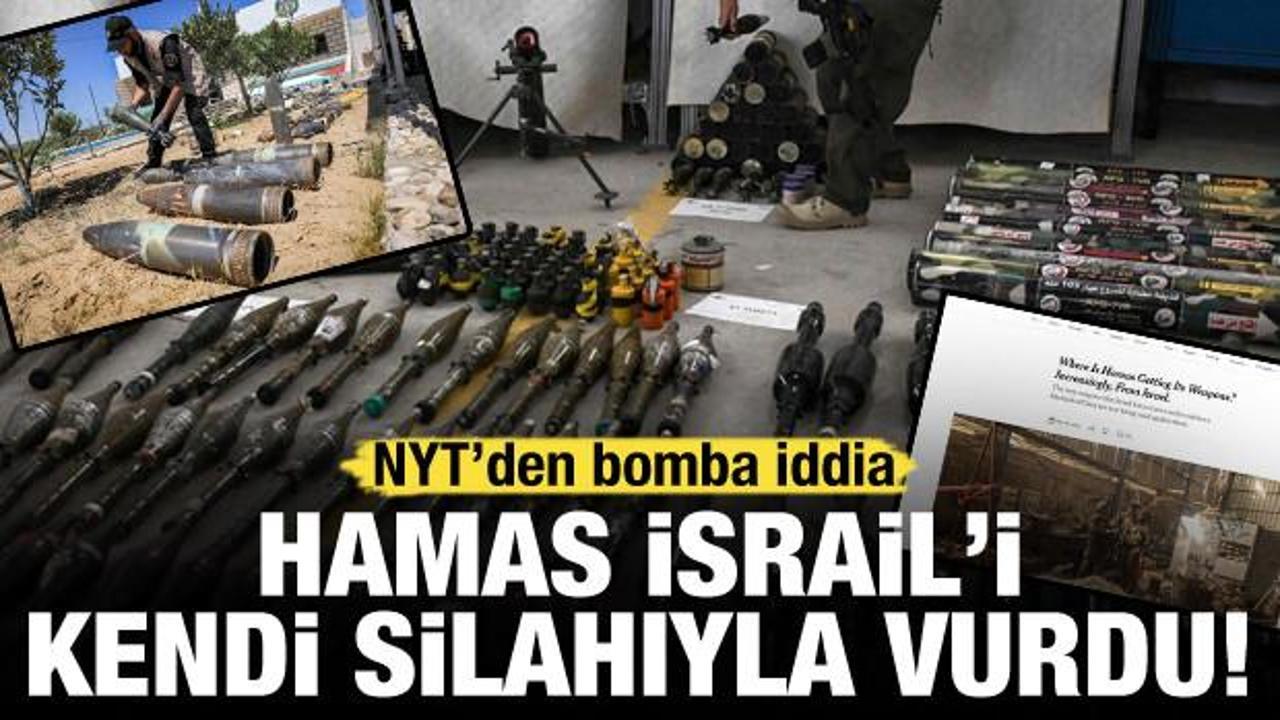 NYT: Hamas İsrail'i kendi silahları ile vuruyor