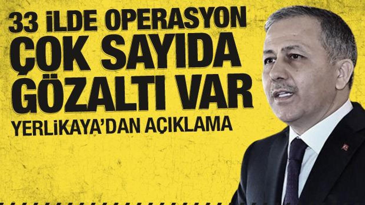 33 ilde DEAŞ'a operasyon: 147 g&ouml;zaltı var