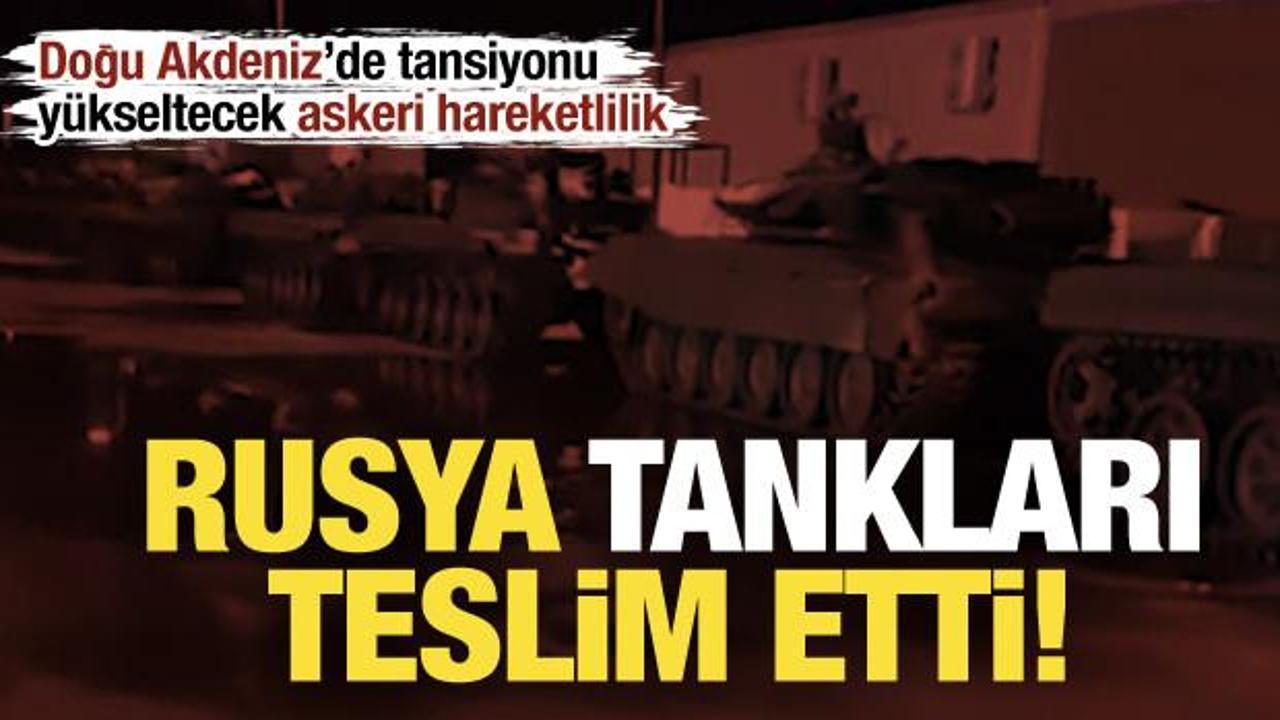 Doğu Akdeniz’de tansiyonu yükseltecek adım! Rusya’dan Hafter’e tank desteği