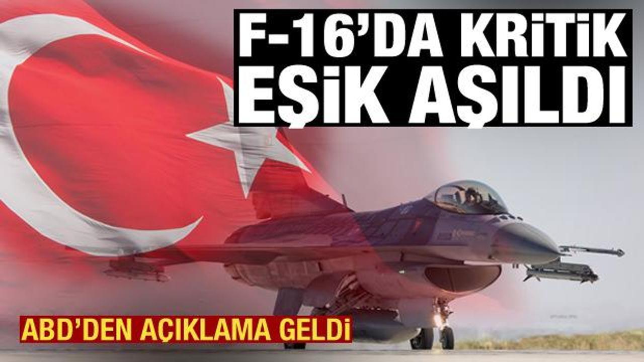 T&uuml;rkiye'ye F-16 satışı: ABD Kongresi'nin s&uuml;resi doldu, engel kalmadı
