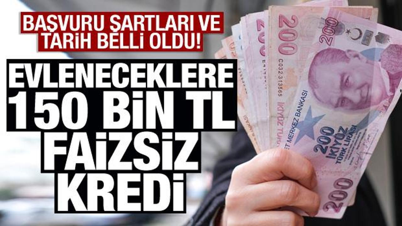 Yeni evleneceklere 150 bin TL kredi! Başvuru tarihi belli oldu