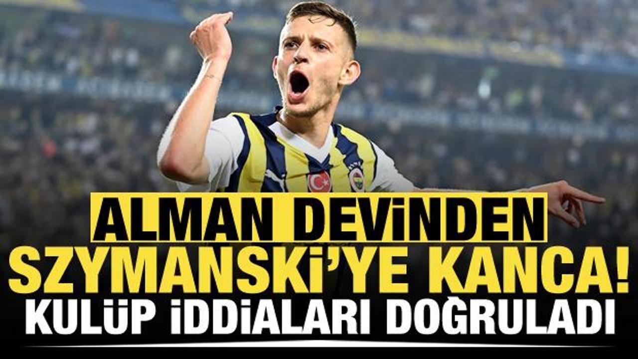 Alman devinden Szymanski'ye kanca! Kul&uuml;p iddiaları doğruladı