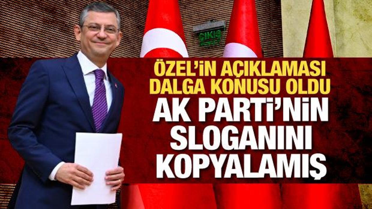 CHP slogana kafa yormamış! İşiniz gücünüz 'çakma'