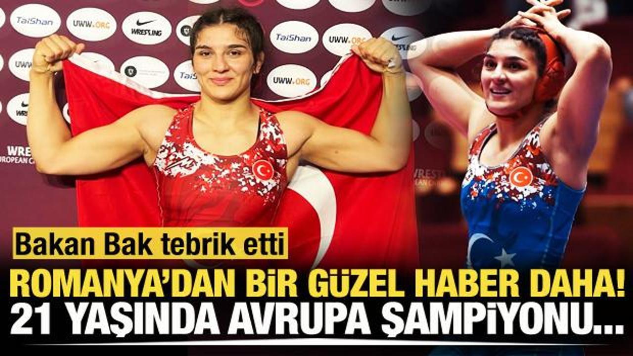 Milli sporcu Nesrin Baş, Avrupa Şampiyonu oldu