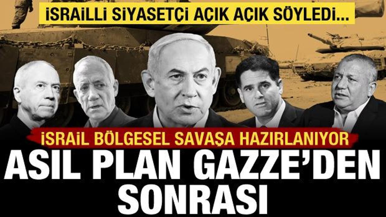 Eski İsrail Başbakanı: "Netanyahu'nun ortakları bölgesel savaş istiyor, Gazze ilk adım"