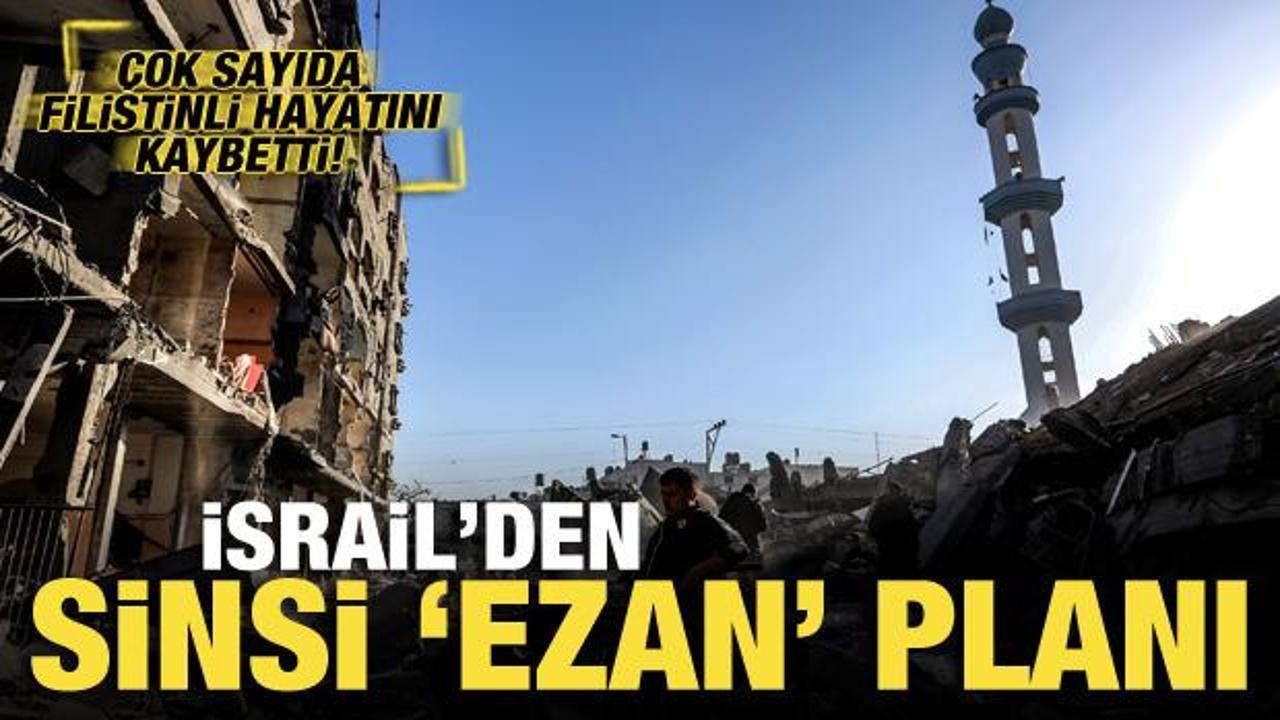 İsrail'den yeni katliam saldırısı! Sinsi 'Ezan' planı! &Ccedil;ok sayıda Filistinli &ouml;ld&uuml;