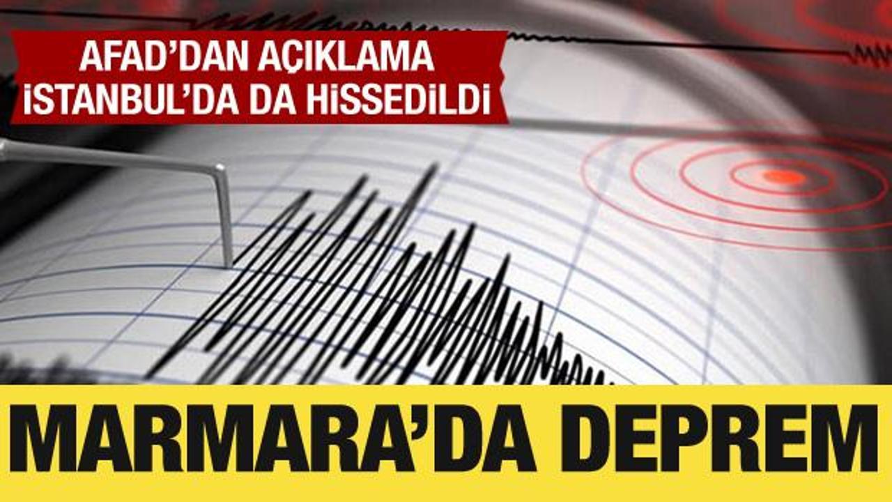 Çanakkale'de 4,6 büyüklüğünde deprem meydana geldi