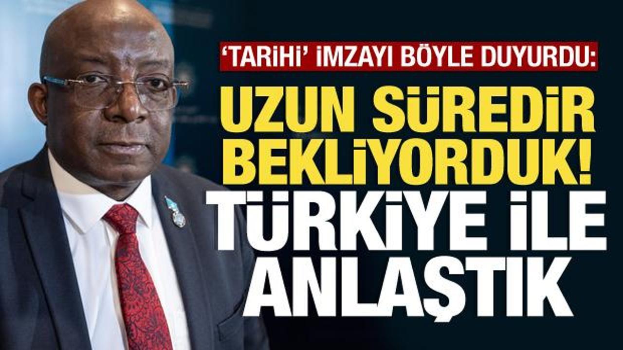 Daud Aweis Jama: Uzun süredir bekliyorduk, Türkiye ile anlaştık