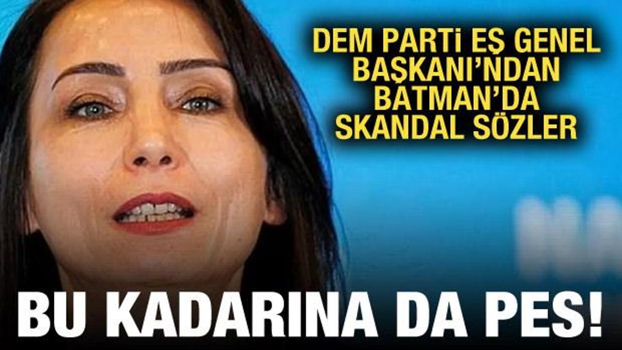 DEM Parti Eş Genel Başkanı'ndan Kürdistan sözleri