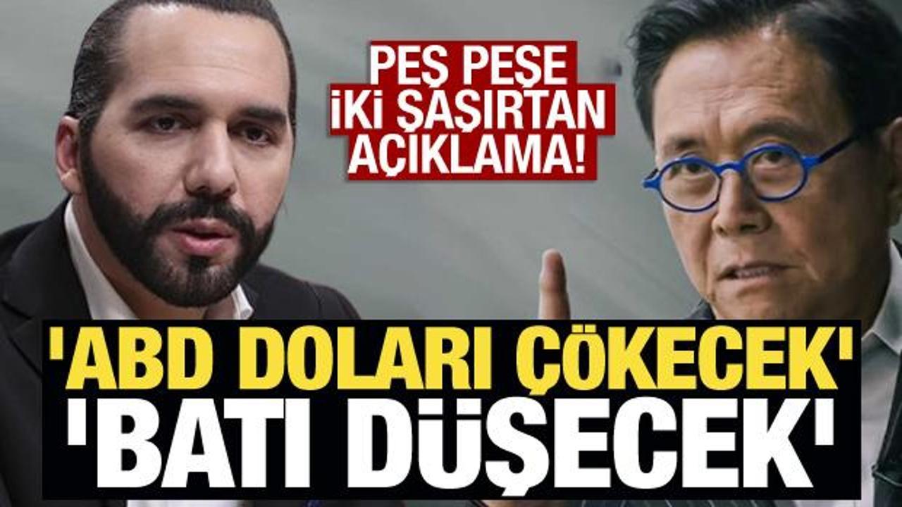 Peş peşe iki uyarı: 'ABD doları çökecek', 'Batı düşecek'