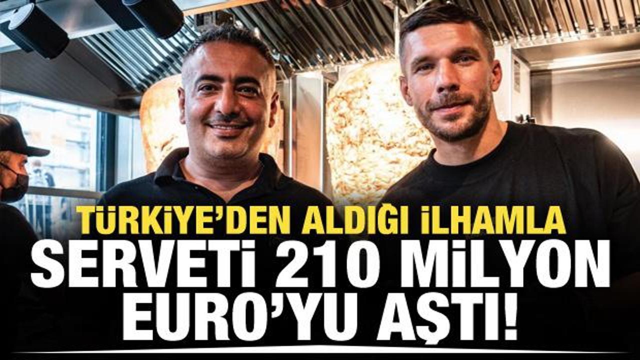Podolski'nin serveti 210 milyon Euro'yu aştı!