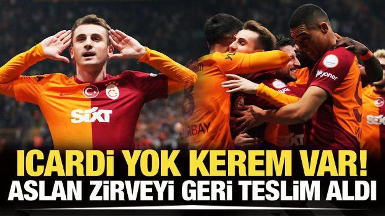 Rams Park'ta Kerem Akt&uuml;rkoğlu'nun gecesi! Aslan zirveyi teslim aldı