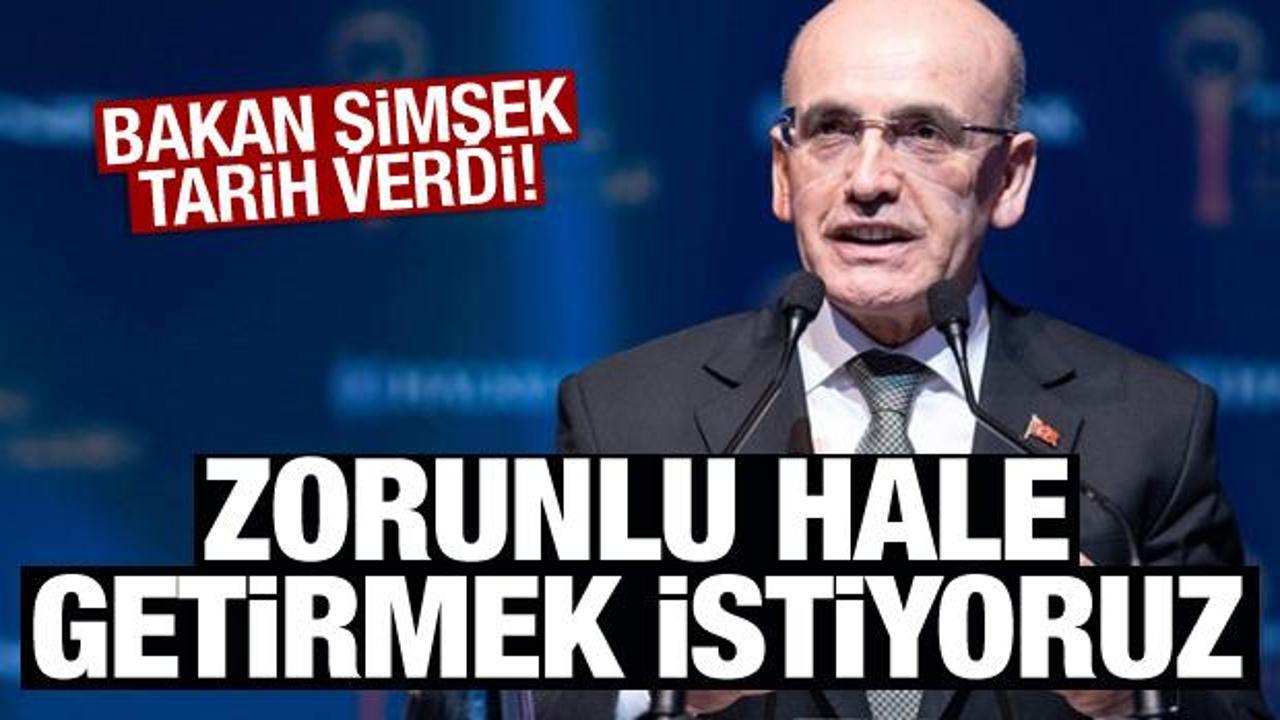Mehmet Şimşek: Zorunlu afet sigortasını getirmek istiyoruz