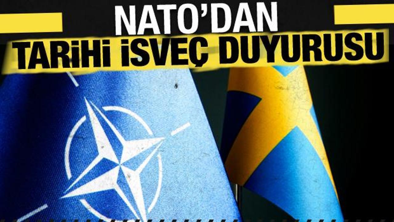 NATO'dan son dakika İsveç duyurusu! İsveç NATO'nun 32'nci üyesi oldu