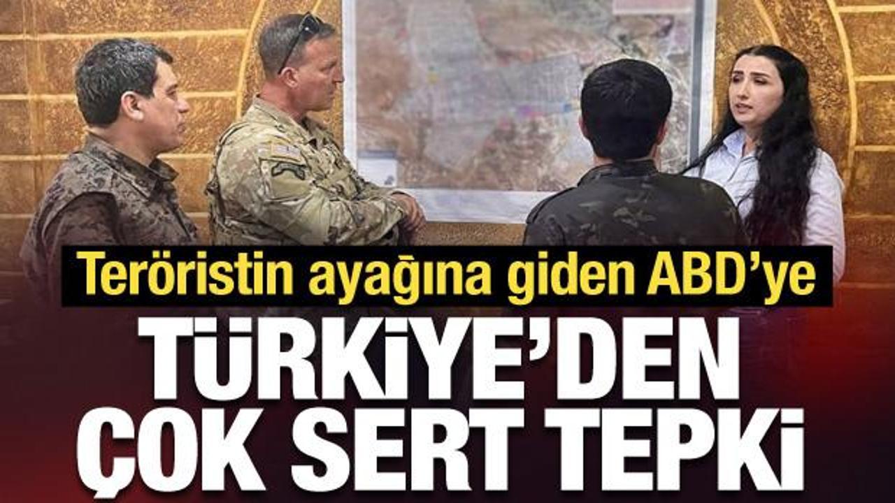 Son Dakika: Teröristin ayağına giden ABD'ye Türkiye'den sert tepki