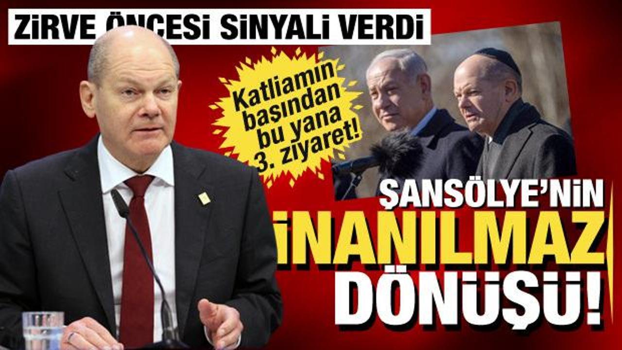 Almanya Başbakanı Scholz'dan İsrail'i ziyaret &ouml;ncesi sert mesaj: Sonu&ccedil; korkun&ccedil; olur