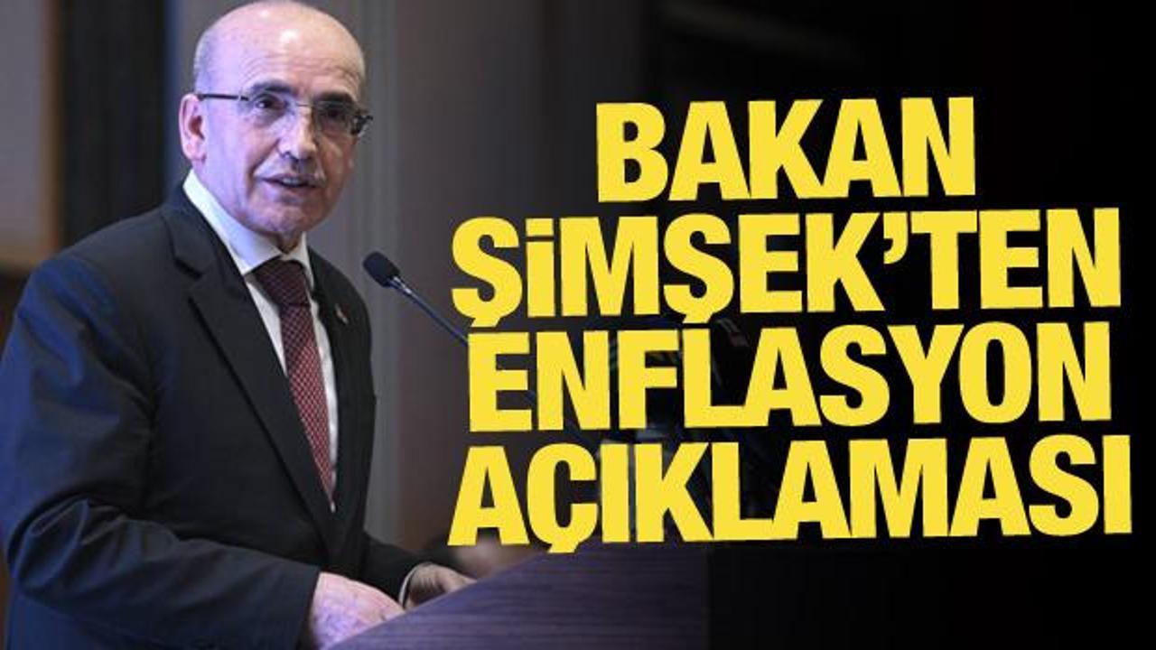 Bakan Şimşek: Enflasyon beklentilerindeki düşüş dezenflasyona destek sağlıyor